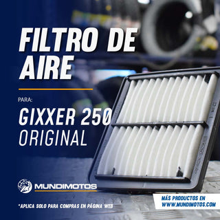 FILTRO DE AIRE GIXXER 250 - Mundimotos