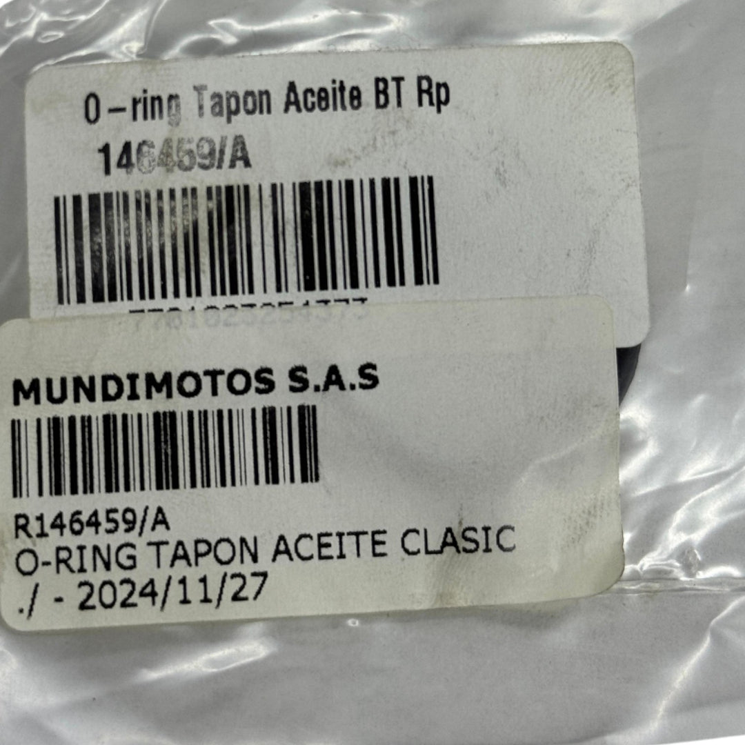O-ring 22X3 Tapón Drenaje Aceite Classic 350  Meteor 350  Hunter 350 Royal Enfield Original 