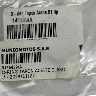 O-ring 22X3 Tapón Drenaje Aceite Classic 350  Meteor 350  Hunter 350 Royal Enfield Original 