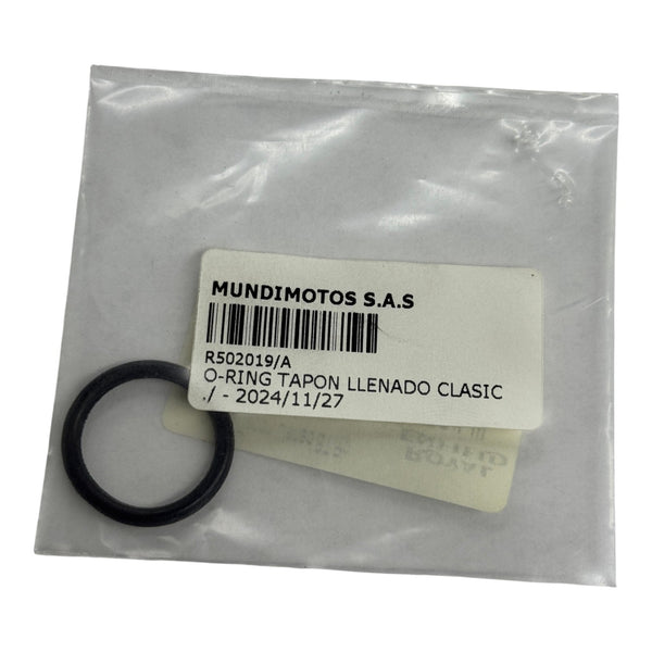 Oring 19X2.6 Tapón Llenado de Aceite Classic 350 / Meteor 350 / Hunter 350 Royal Enfield Original