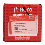 Disco Clutch ECO 100/DELUXE - SPLENDOR 110/ISMART - PASSION PRO Hero Original (Por Unidad)