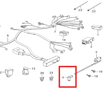 Capuchón de Bujía Splendor 110 Hero Original - Mundimotos