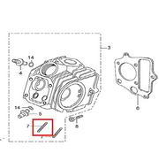 Esparrago de Mofle a Culata (06X032) Eco 100 Deluxe Hero Original - Mundimotos