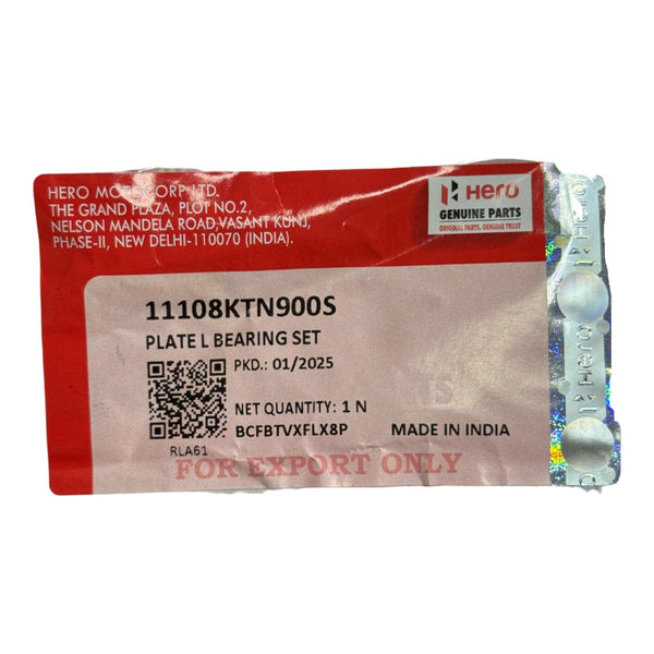 PLATINA RODAMIENTO XPULSE 200 ADVANCE/THRILLER/HUNK 160 BLACK Hero Original