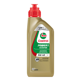Aceite de Motor Castrol 5W40 Sintético Scooter Power1 4 Tiempos - Mundimotos