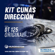 KIT CUNAS DIRECCION FZ/RX/DT125 - Mundimotos