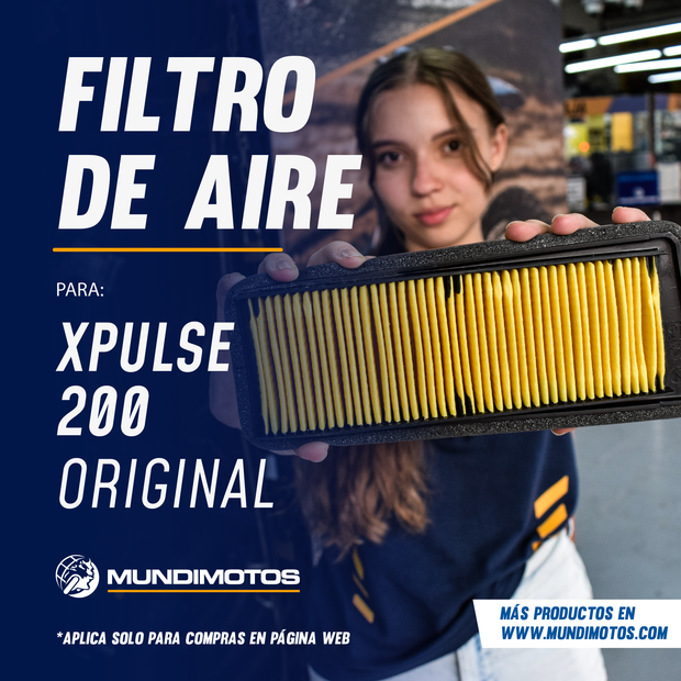 FILTRO AIRE XPULSE 200, XPULSE 200FI, XPULSE 200T - Motos Zone