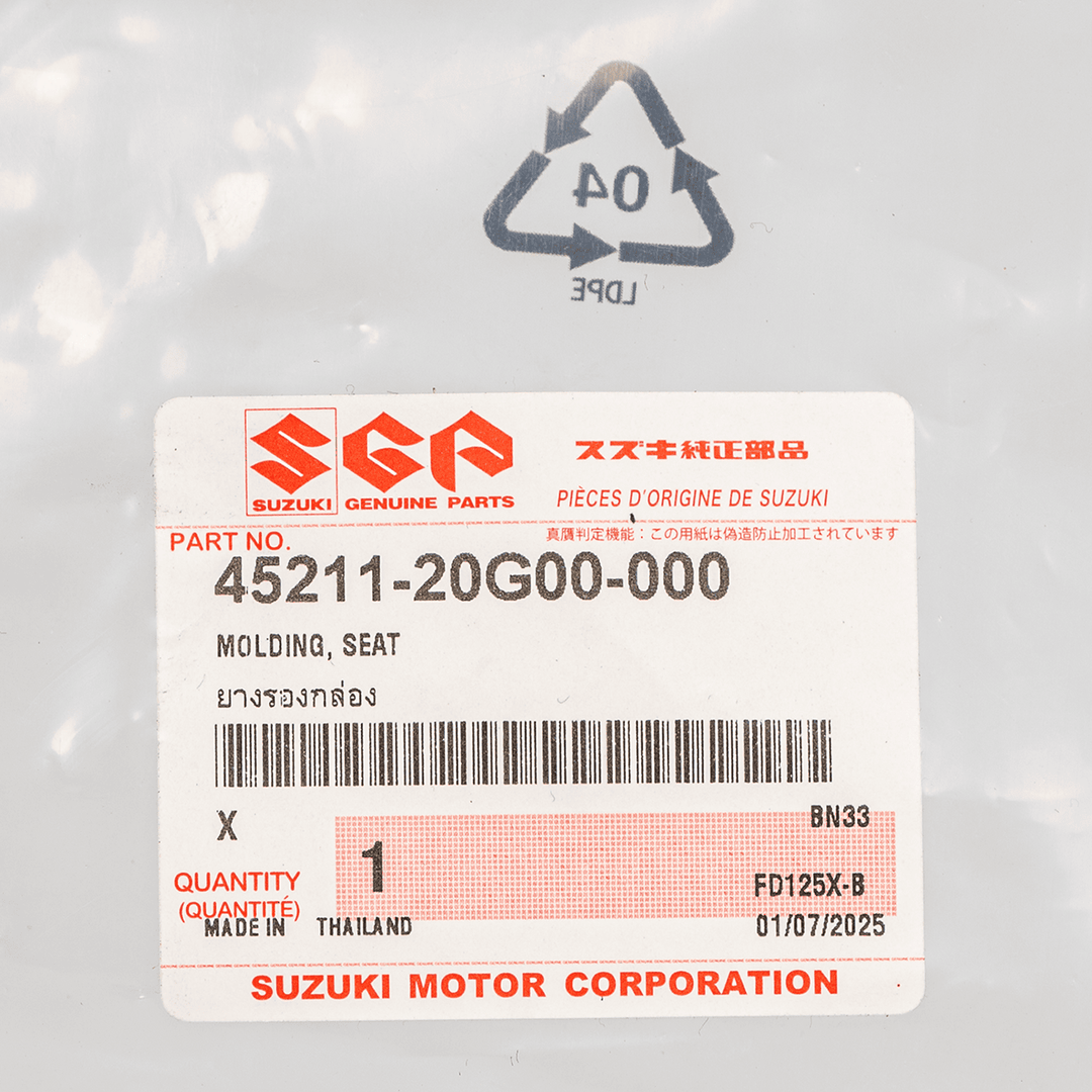 Empaque de Sillín BEST 125 Suzuki Original