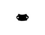 Load image into Gallery viewer, MEDIA LUNA SOPORTE MANIGUETA AX4 - Mundimotos