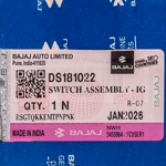Load image into Gallery viewer, Switch de Encendido Pulsar 180Tec - moto Discover 135 Bajaj Original  empaque