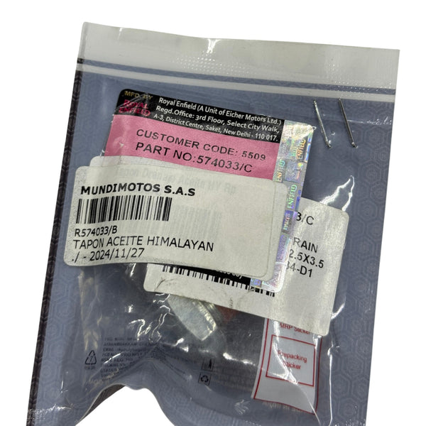 Tapón Aceite Original Himalayan 2- Euro 4  Royal Enfield Original