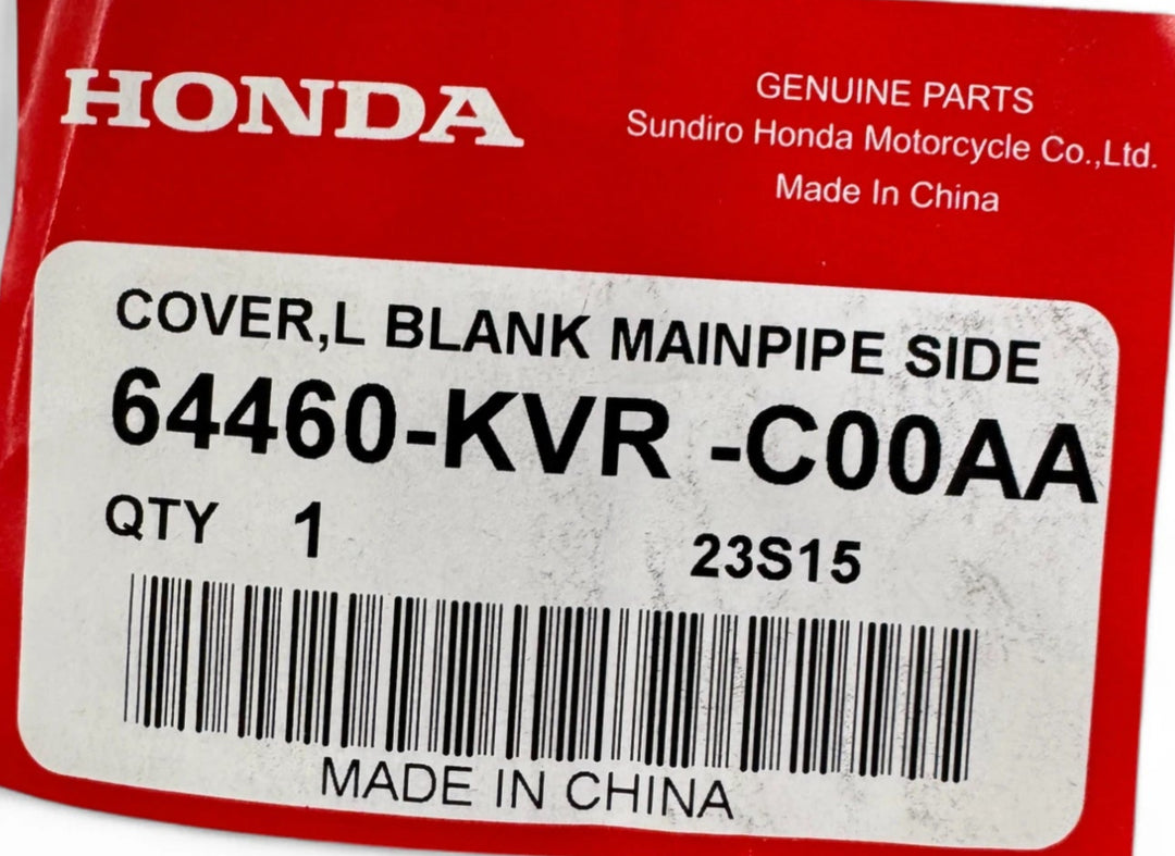 Tapa Chasis Izquierda Wave II Honda Original - Mundimotos