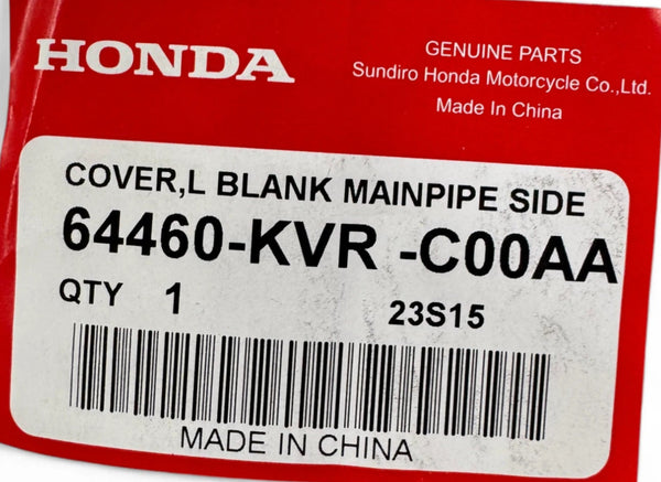 Tapa Chasis Izquierda Wave II Honda Original - Mundimotos