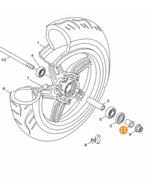 Cargar imagen en el visor de galería, BUJE 12X17X20/24 FR/LH BWS125 - Mundimotos