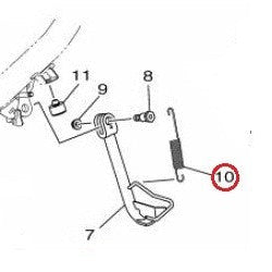 RESORTE GATO LATERAL  NMAX ABS BBE1