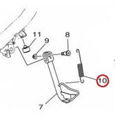 RESORTE GATO LATERAL  NMAX ABS BBE1 - Mundimotos