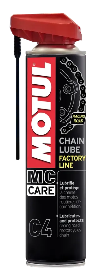 Lubricante de Cadena Motul C4 Chain Lube Line 400 Mililitros-Mundimotos