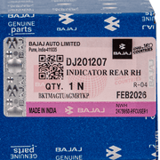 empaque Direccional Pulsar 180 Ug Bajaj Original (Trasera Derecha)