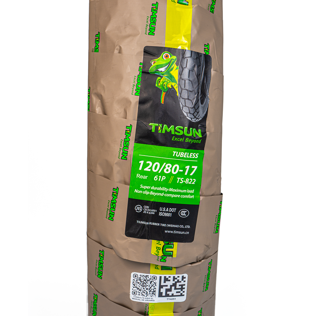 llanta moto timsun 120/80 - 17