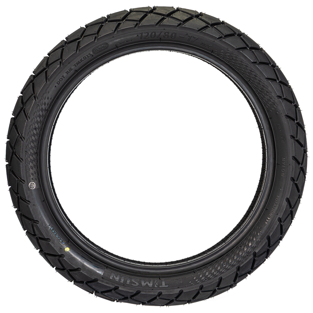 llanta timsun 120/80 - 17 trasera sellomatic