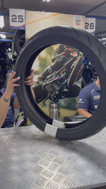 Load and play video in Gallery viewer, Llanta Pirelli Diablo Rosso Sport 110/70-17 TL FR/RR