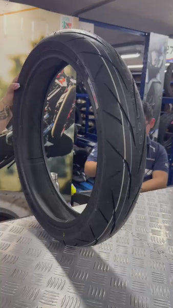 Llanta IRC IZ‑S S99 110/70‑17 TL FR/RR