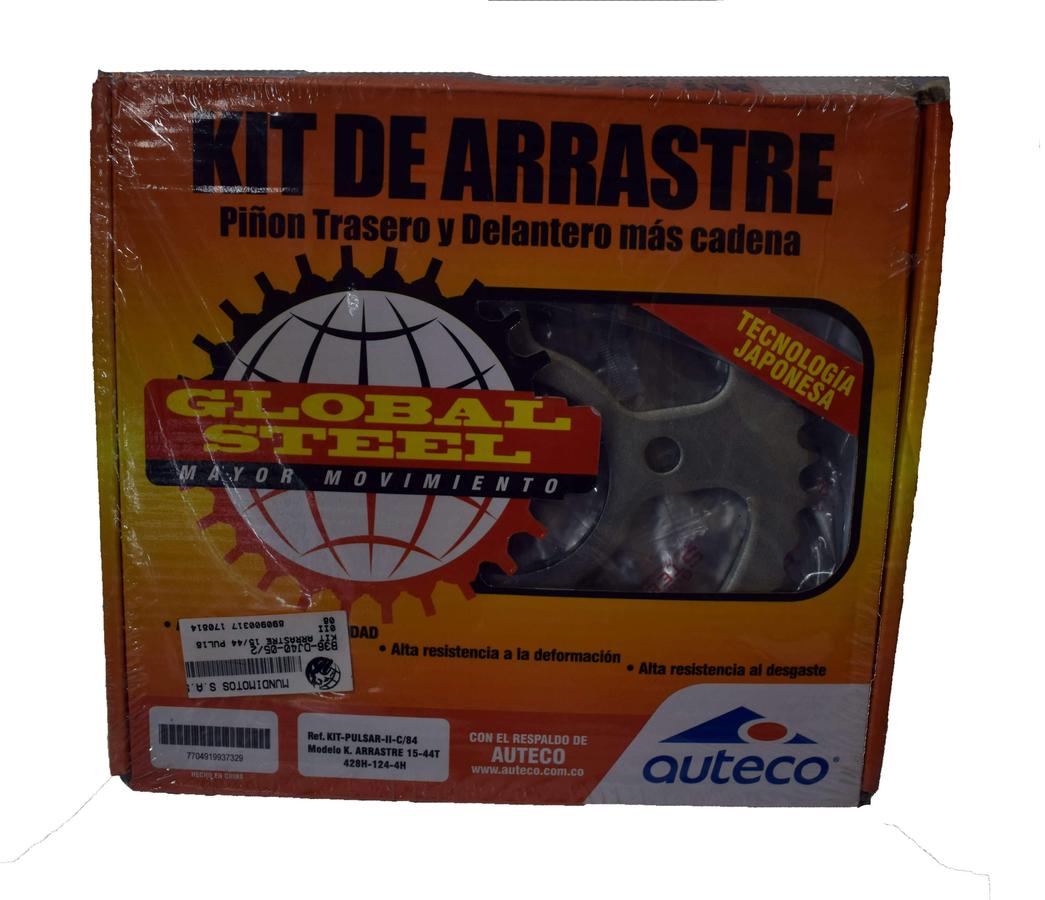 Kit Arrastre 15/44 Bajaj Pulsar Ii Generico