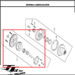 Cargar imagen en el visor de galería, BOMBA OIL CR5 180 ORIGINAL - Mundimotos