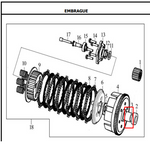 Cargar imagen en el visor de galería, BUJE 28X20X21.4 CLUTCH CR5 ORIGINAL - Mundimotos