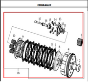CLUTCH CTO CR5 ORIGINAL - Mundimotos