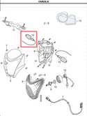 DIRECCIONAL FR/RH TTX180 ORIGINAL - Mundimotos