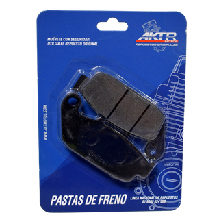 Pastilla freno tras Akt Ttx180 original - genuine parts - Mundimotos