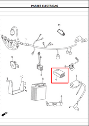 CDI TTX/TTR 180 ORIGINAL - Mundimotos