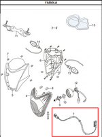 Load image into Gallery viewer, SENSOR VELOCIMETRO TTX180 ORIGINAL - Mundimotos