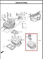 Cargar imagen en el visor de galería, CILINDRO CTO 125 13MM CGR NKD/TT ORIGINAL - Mundimotos