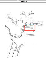Cargar imagen en el visor de galería, MANIGUETA LH EVOR3-125/150 ORIGINAL - Mundimotos