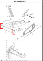 Load image into Gallery viewer, BUJE 16X27X41X45 TJR (2) EVO-R3 ORIGINAL - Mundimotos