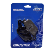 Pastilla freno tras Akt Tt250 original - genuine parts - Mundimotos
