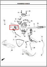 Cargar imagen en el visor de galería, Comando derecho Akt jet4-R original - genuine parts - Mundimotos