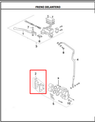 PASTILLAS FRENO TTR ORIGINAL - Mundimotos