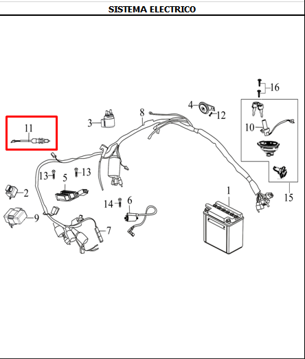 SWITCH STOP RR TTR125/150 ORIGINAL - Mundimotos