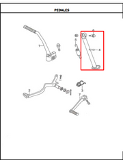 GATO LATERAL TTR125/150 ORIGINAL - Mundimotos