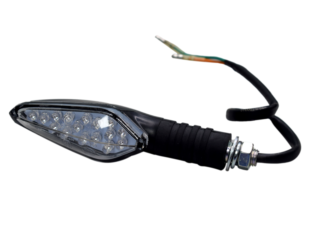 Direccional frontal izquierda Akt Rtx150 original - genuine parts - Mundimotos