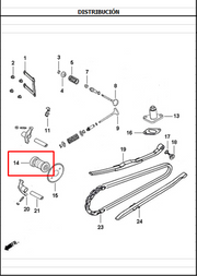 ARBOL LEVAS DYNM>12/JET4 ORIGINAL - Mundimotos