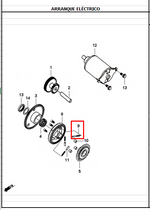 Load image into Gallery viewer, RESORTE (3) ARRANQUE DYNAMIC/JET4 ORIGINAL - Mundimotos