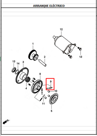 RESORTE (3) ARRANQUE DYNAMIC/JET4 ORIGINAL - Mundimotos