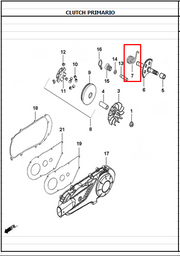 RESORTE CRANCK DYNAMIC R ORIGINAL - Mundimotos