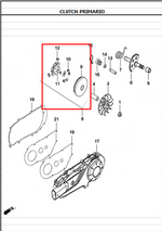 Load image into Gallery viewer, Polea Primaria Completa Jet4 Akt Original - Genuine parts - Mundimotos