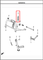 Cargar imagen en el visor de galería, RESORTE GATO CENTRAL JET4 ORIGINAL - Mundimotos