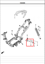 Load image into Gallery viewer, SOPORTE MOTOR DYNM>12/JET4 ORIGINAL - Mundimotos